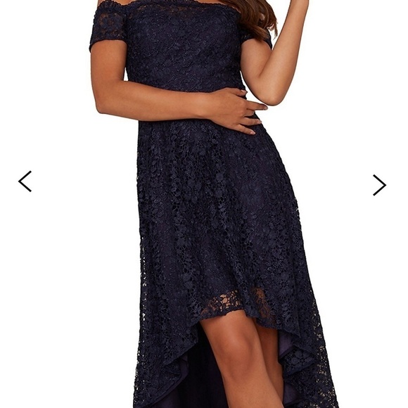 NWT Chi Chi London Penna Lace High-Low Dress - Picture 3 of 8